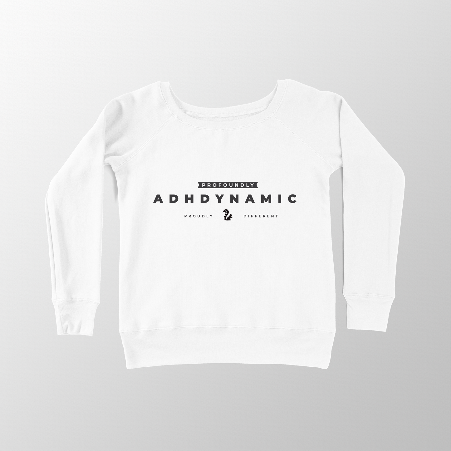 ADHDynamic Wide-Necked Sweatshirt