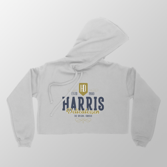 Harris Delicatessen Cropped Hoodie