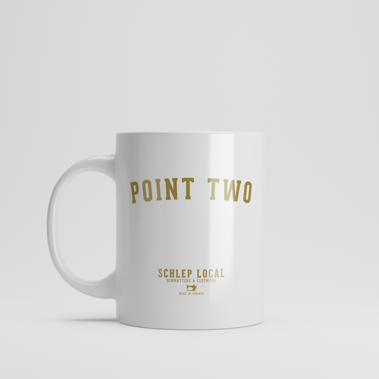 Point Two Mug