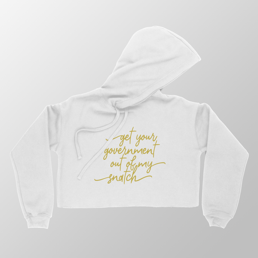 Get Your Government (JLD Edition) Cropped Hoodie