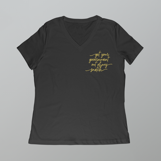 Get Your Government (Julia Louis-Dreyfus Edition) V-Neck Tee