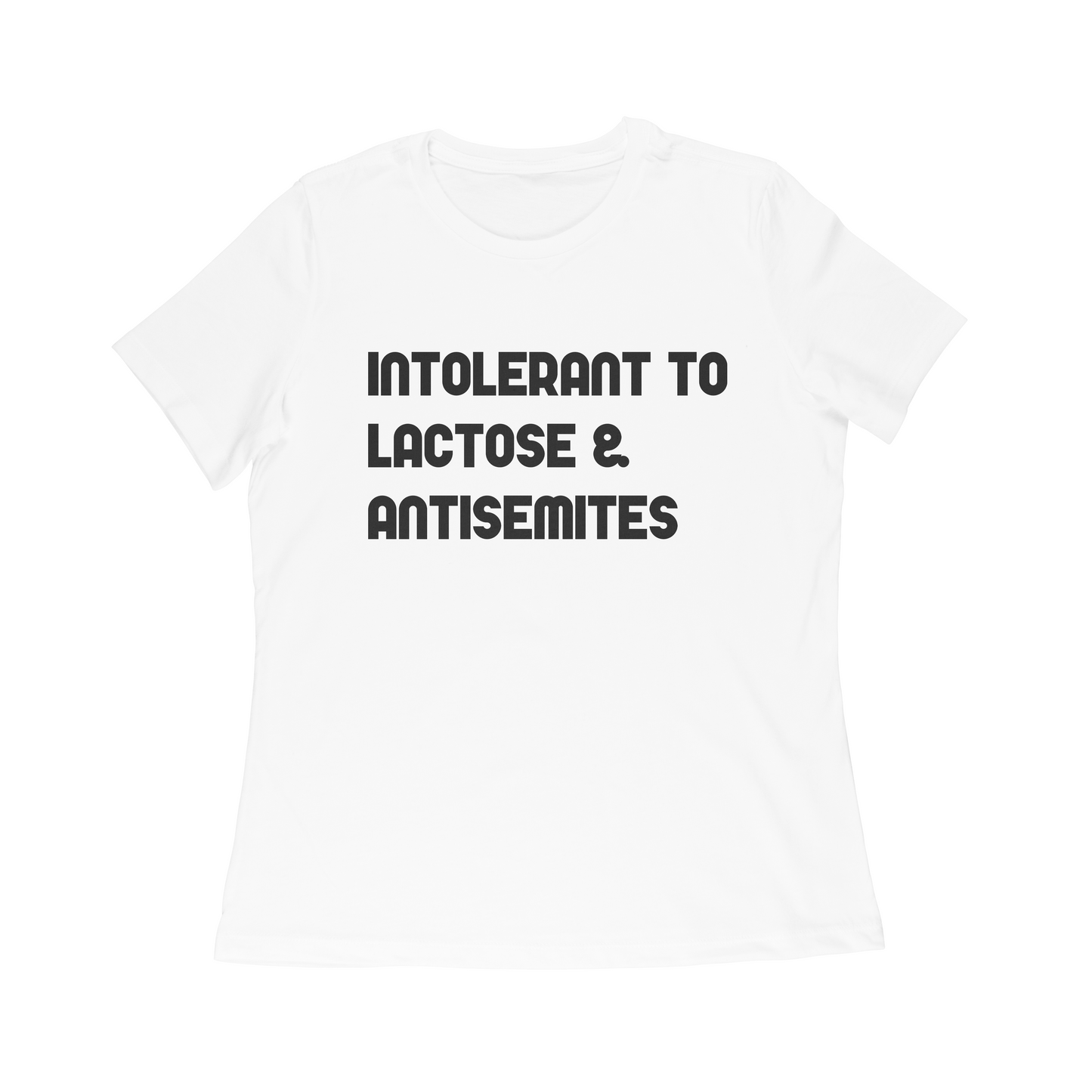 Lactose Intolerant Relaxed-Fit Women's Crewneck