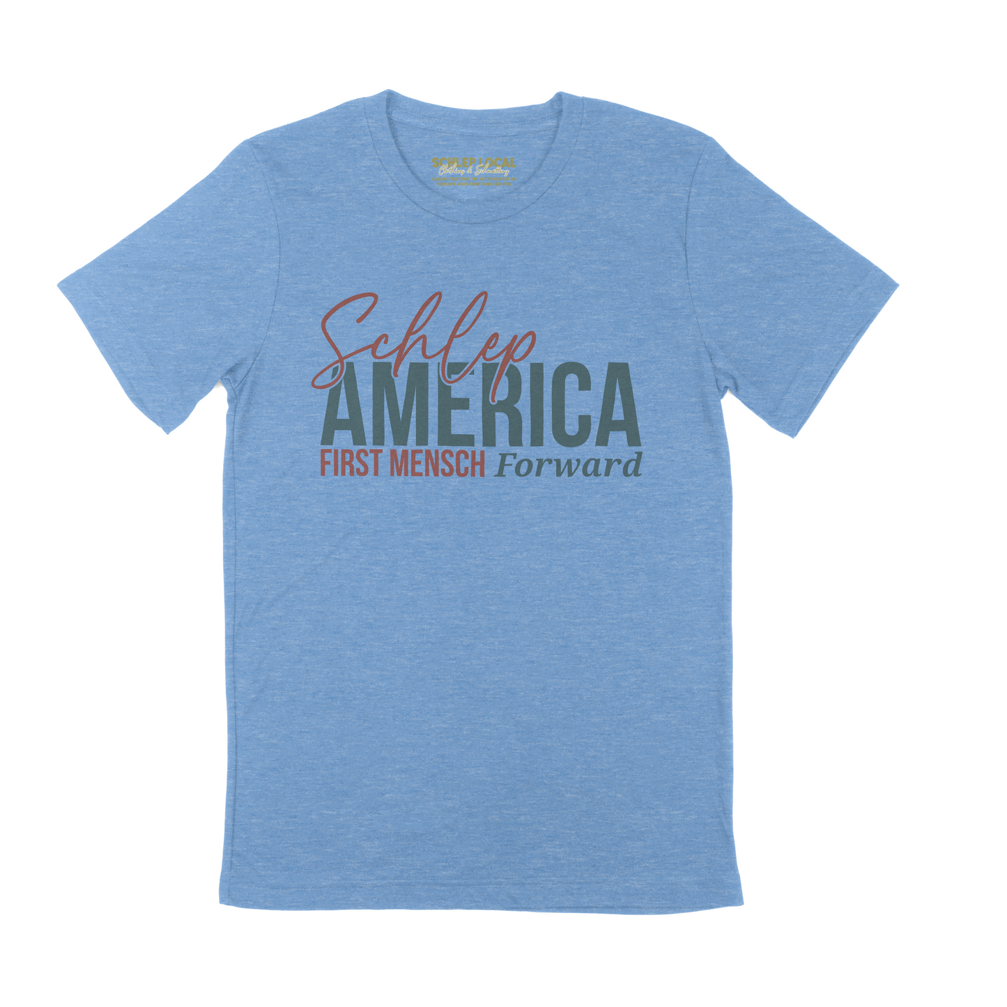 Schlep America Forward Crewneck Tee