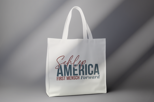 Schlep America Forward Tote Bag