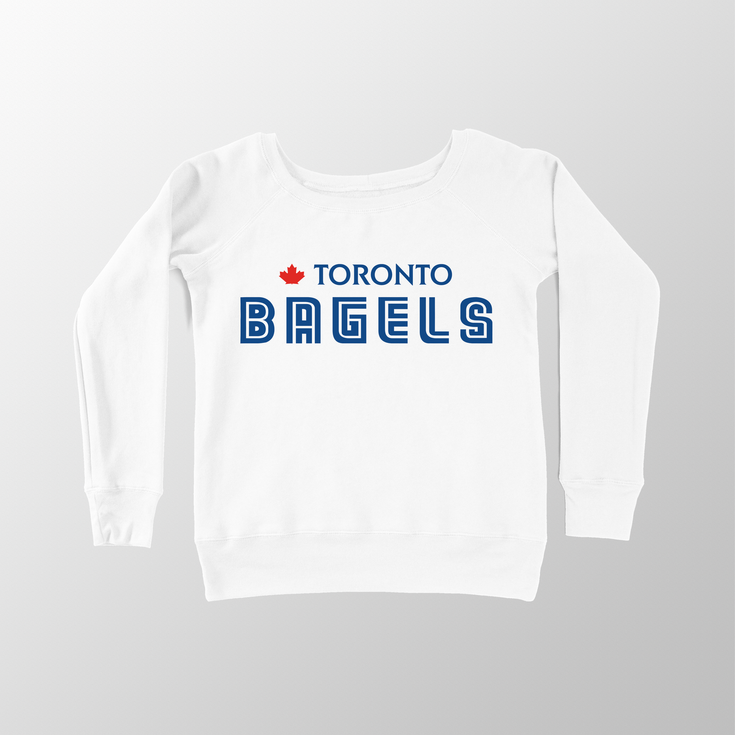 Toronto Bagels Wide-Necked Sweatshirt