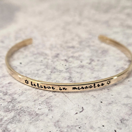 Believe in Miracles Bracelet