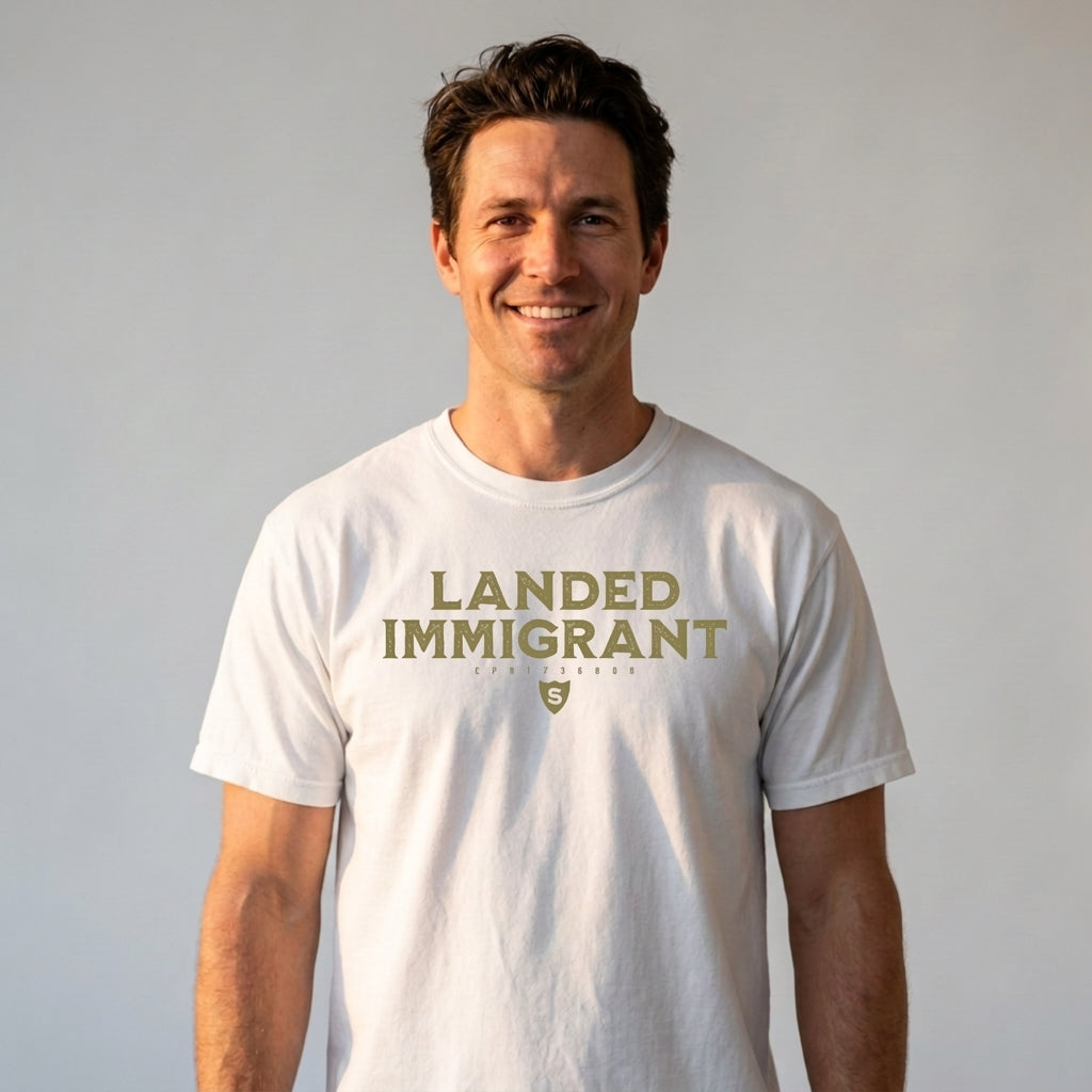 Landed Immigrant Heavyweight T-Shirt