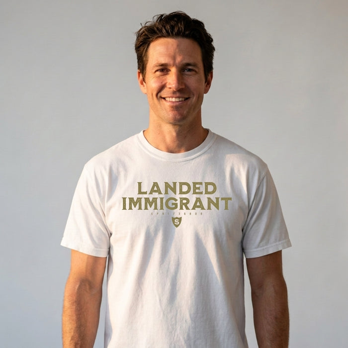 Landed Immigrant Heavyweight T-Shirt