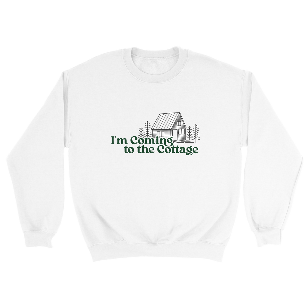 I'm Coming to the Cottage Crewneck Sweatshirt