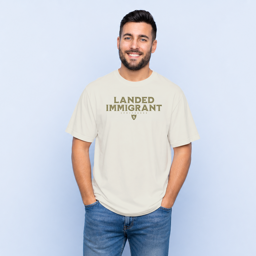 Landed Immigrant Heavyweight T-Shirt