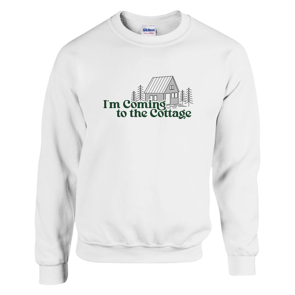 I'm Coming to the Cottage Crewneck Sweatshirt